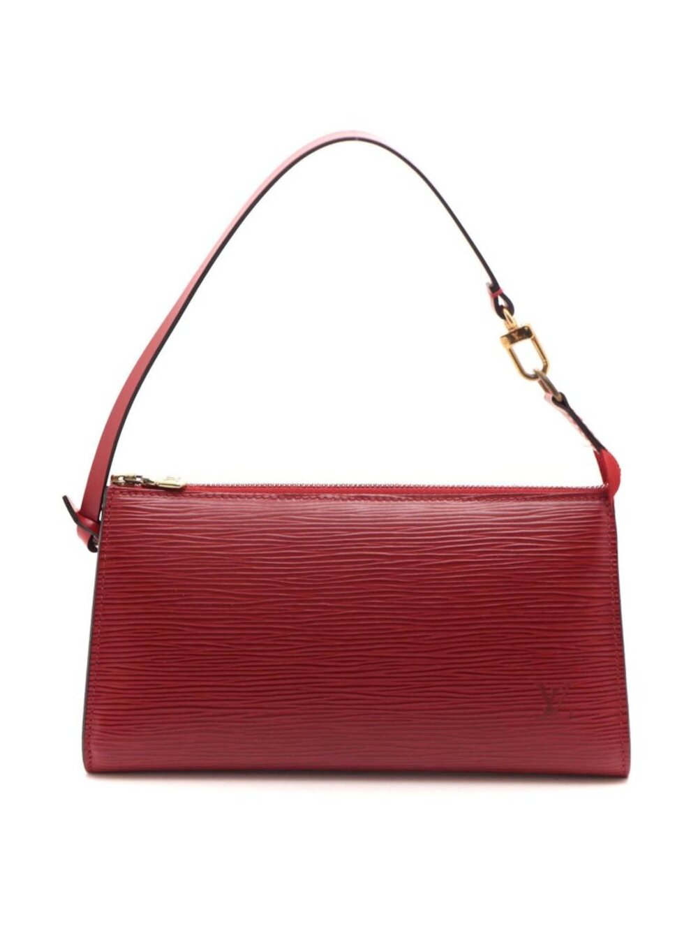 Louis Vuitton Pochette Accessoires Epi Castilian Red Pouch